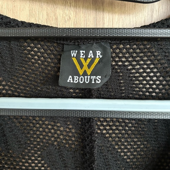 Wearabouts Dress Swimsuit Beach Cover-Up Black Lace Mesh Design Medium Shear - Picture 3 of 4